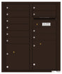 Florence 4C Horizontal Mailbox - 10 Doors, 2 Parcel Lockers - ADA Compliant Max Height USPS Access