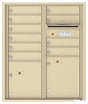 Florence 4C Horizontal Mailbox - 10 Doors, 2 Parcel Lockers - ADA Compliant Max Height USPS Access