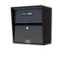 Horizontal Stainless Steel Wall Mount Letter Locker