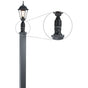 Light Pole Transition Pieces for 6SQ