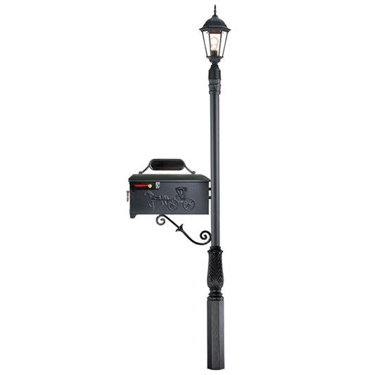 Decorative Mailbox and Lamp Post Combo # 2