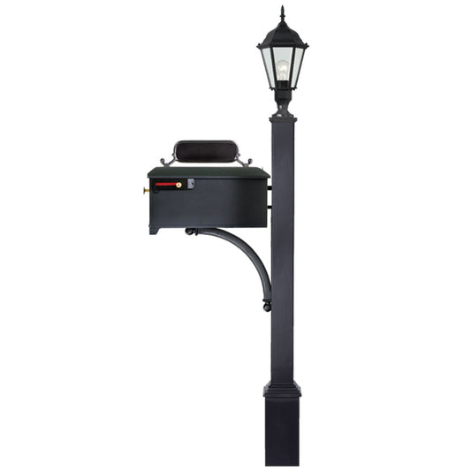 Decorative Mailbox and Lamp Post Combo # 6
