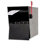 LetterSentry Locking Mailbox with Westhaven Deluxe Post