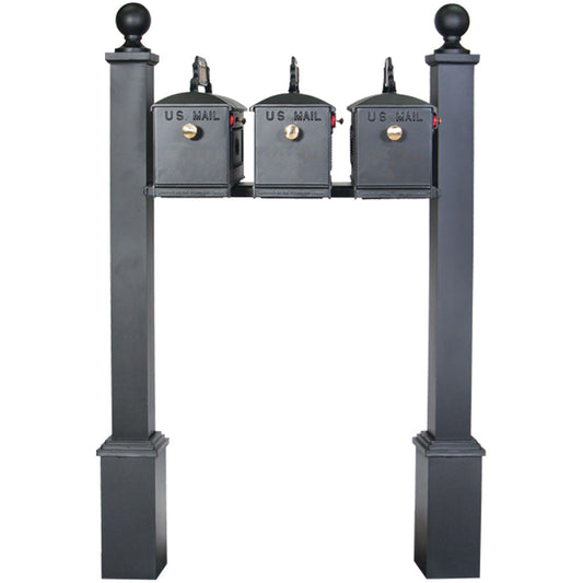 Multiple Tenants Decorative Mailboxes System # 3