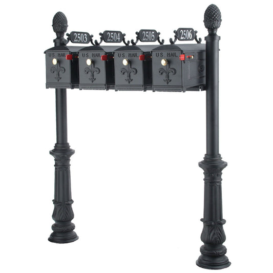 Multiple Tenants Decorative Mailboxes System # 1