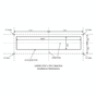 Stainless Steel Mail Slot - LARGE (15.7 in. x 3.9 in.) - Front Piece Only (Choose Finish)