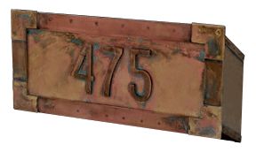 Streetscape Executive Brass Mail Slots
