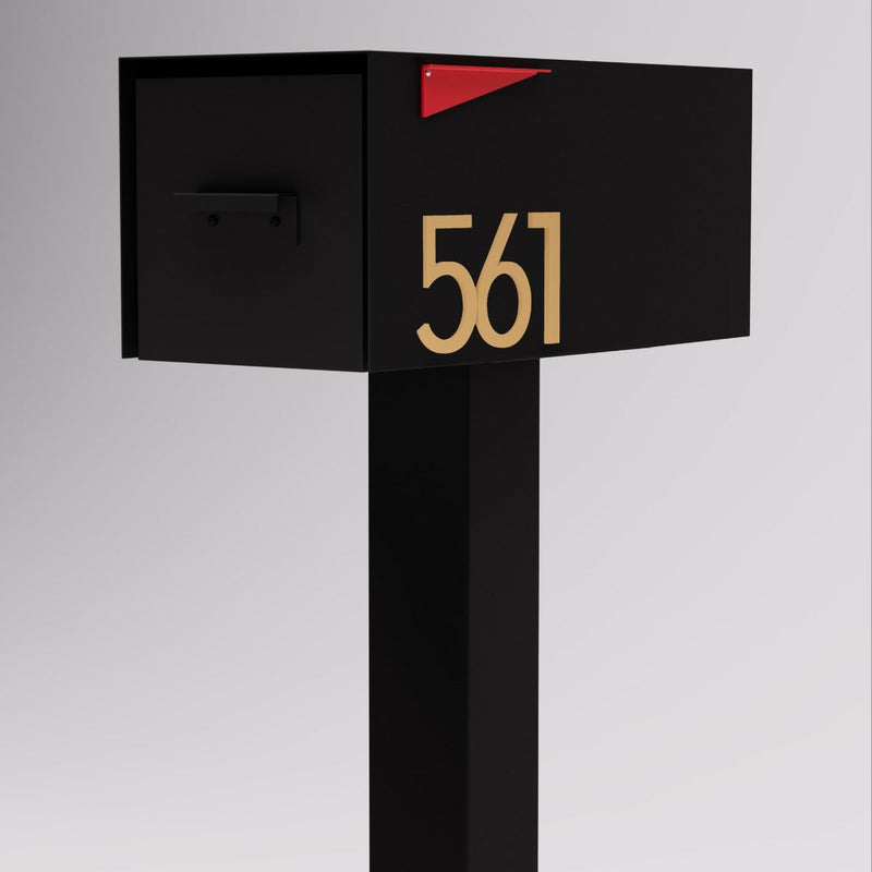 Post & Porch Malone Post-Mounted Mailbox