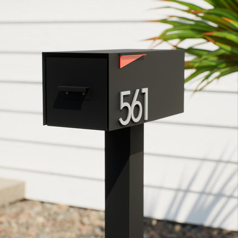 Post & Porch Malone Post-Mounted Mailbox