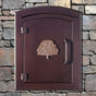 Manchester Non-Locking Column Mount Mailbox with Oak Tree Emblem