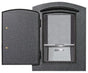 Manchester Security Locking Stucco Column Mailbox with Plain Door - Stucco Column Included (Choose Colors)