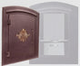 Manchester Security Locking Column Mount Mailbox with Scroll Emblem (Stucco Column Not Included)