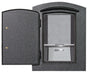 Manchester Security Locking Stucco Column Mailbox with Oak Tree Emblem - Stucco Column Included (Choose Colors)