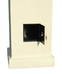 Manchester Security Locking Stucco Column Mailbox with Oak Tree Emblem - Stucco Column Included (Choose Colors)