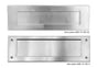 Stainless Steel Mail Slot (includes front & rear pieces)