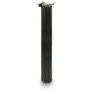 Black 60" Senator Mailbox Post