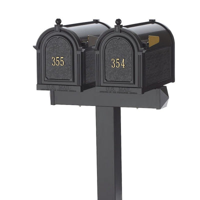 Multi-family Mailbox & Post Combo