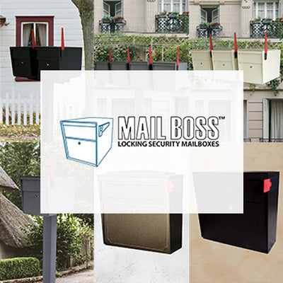 Mail Boss Locking Mailbox & Post