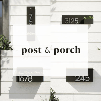 Post & Porch Mailboxes