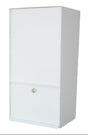 Vertical Aluminum Rear Access Wall Mount Letter Locker