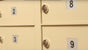 Florence 8 Door USPS Cluster Mailbox with 2 Parcel Lockers, Pedestal Included