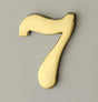 2" Self-Adhesive Brass Numbers