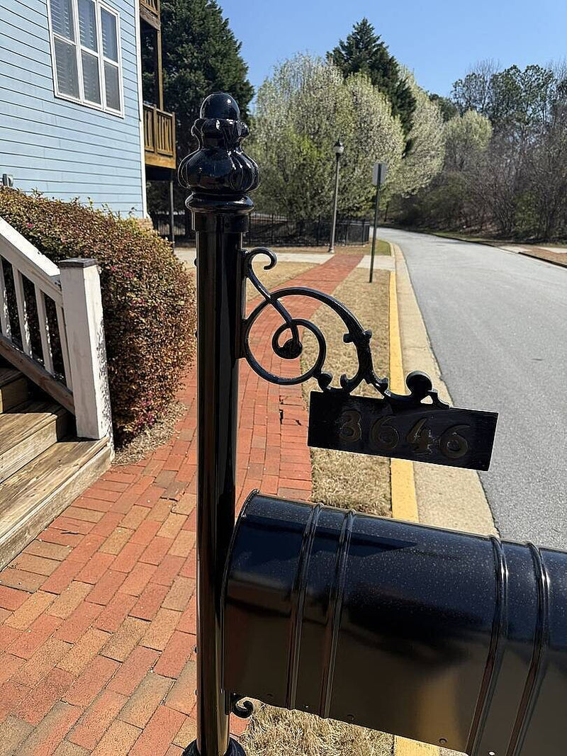 Mailbox Address Number Plate # 4