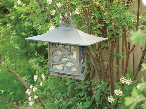 Whitehall Nuthatch Suet Feeder - Copper Verdi