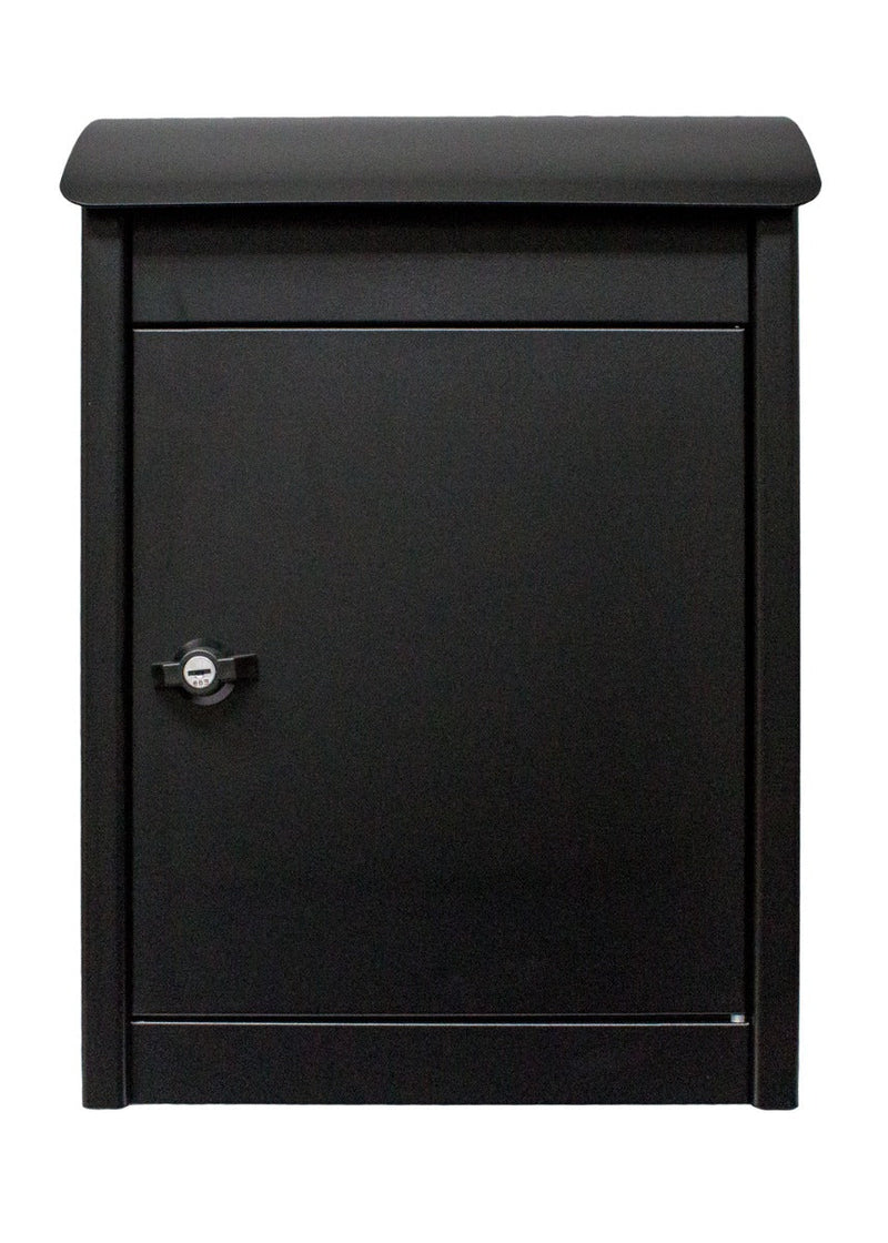 ParcelSentry Junior, locking parcel & mailbox, Black color (wall mount model)