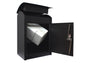 ParcelSentry Junior, locking parcel & mailbox, Black color (wall mount model)
