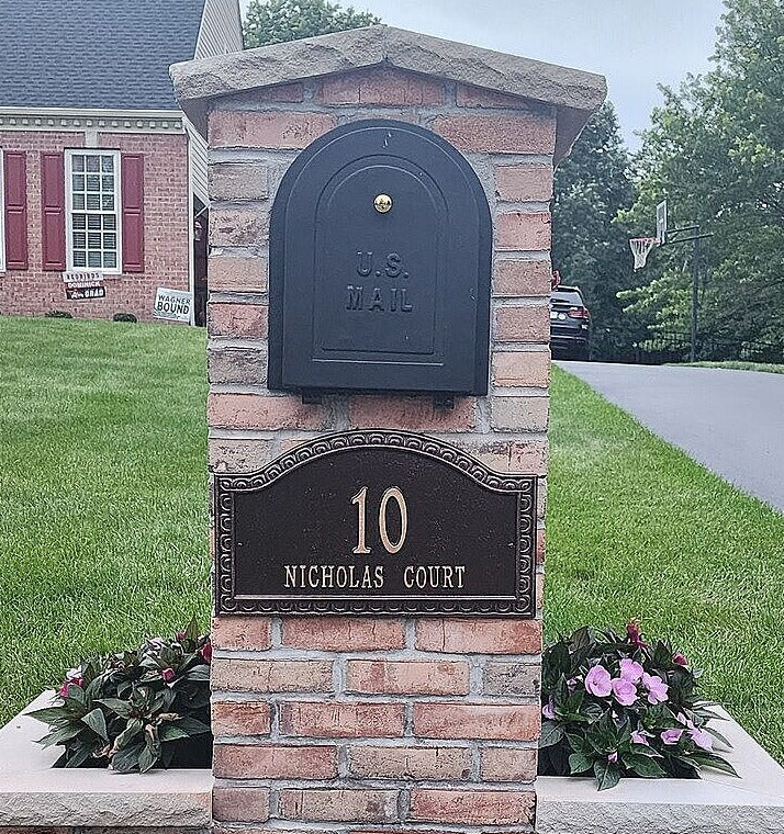 Personalized Penhurst Plaque - Grande - Wall - 2 Line 
