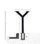 QualArc Penfield Twin Post Only and Spreader
