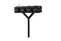 QualArc Penfield QUAD Mailbox Post System, no base with four Lewiston Mailboxes