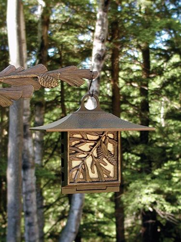 Whitehall Pinecone Suet Feeder - French Bronze