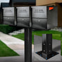 Mail Boss Package Master Triple - Surface mount base