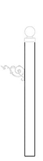 Pole D2 (Post Only)