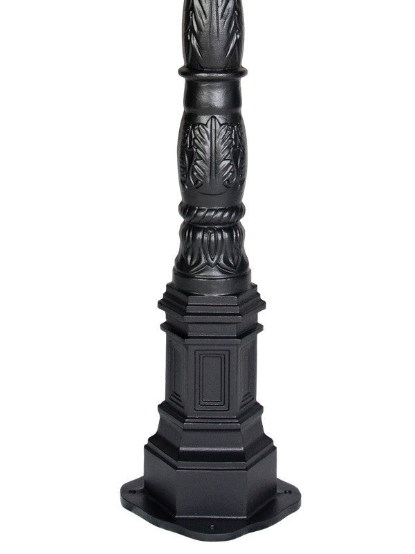Imperial Decorative Mailbox and Lamp Post Combo # 4