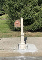 Streetscape Westchester Brass Mailbox with Flag