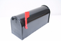 Custom Contemporary Mailbox Post System with Number Plate and Bracket CS-C2-9129