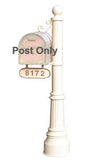 Streetscape Newport-Large Mailbox Post (post only)