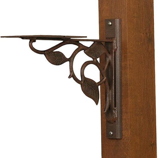 Floral Bracket with Mounting Plate