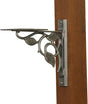 Floral Bracket with Mounting Plate