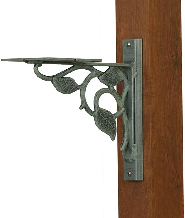 Floral Bracket with Mounting Plate