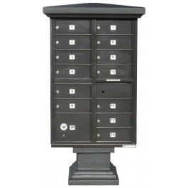 Parkview stucco SHORT pedestal wrap, painted