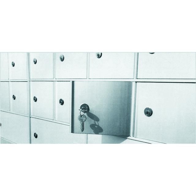 10 Doors High x 4 Doors (39 Tenants) 1600 Series Front-Load Private Distribution Cluster Mailbox in Anodized Aluminum Finish