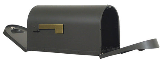 Rear Access Curbside Mailbox with Two Doors