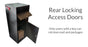  Full Service Vault - Locking Curbside Mailbox and Parcel Box 