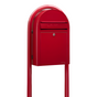 Bobi Classic Front Access Mailbox and Round Post Combo - Multiple Color Options