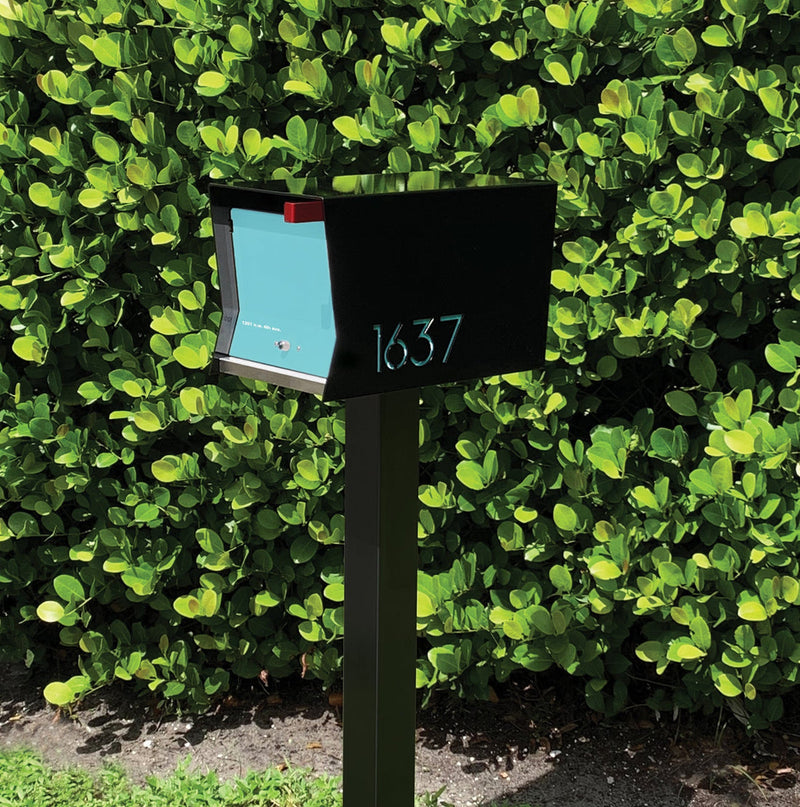RetroBox / UptownBox Optional Sidewalk Surface mounted Pole
