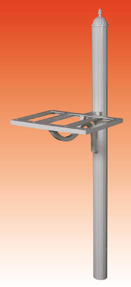 Richland Mailbox Posts - Richland Double Mailbox Post
